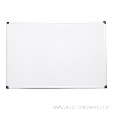 Melamine whiteboard of wall hang aluminum framed dry